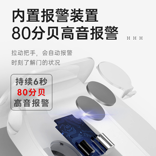 儿童防开门反锁神器租房安全锁独居女生外开门锁阻防盗门挡器