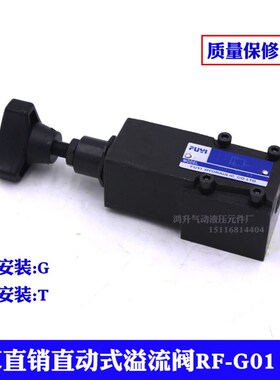 直动式溢流阀RF-G01-1-30 RF-G02-3 RF-T02-3-30 02G-2 RV-02G-H