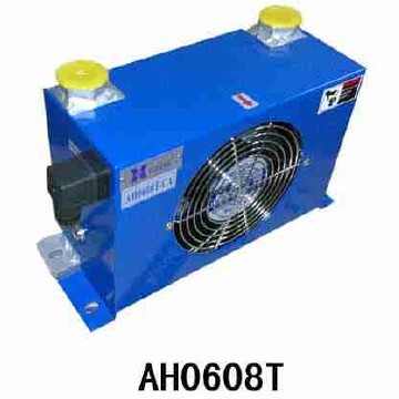 AH0608T空气冷却器24V风冷却器AC220V液压油鳍式铝合金高压AOFENG