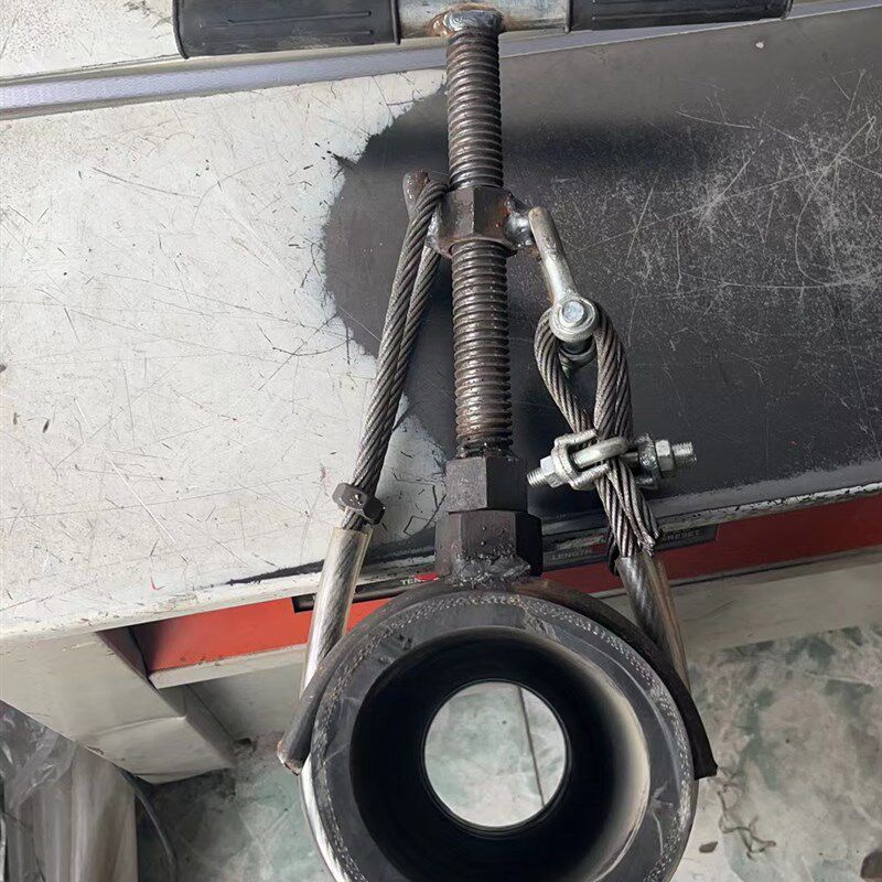 散装水泥罐汽车配件钢丝绳打灰管吸沙管卡子罐车抱箍款双钢丝卡