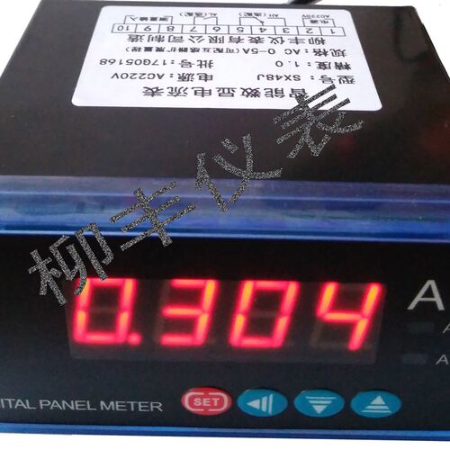 变频器外接数显表0-10V电机转速表电流表4-20mA频率表线速表SX48