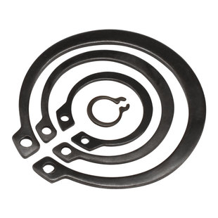 C型卡弹性挡圈外卡黑M32 120 锰钢GB894轴卡轴用卡簧