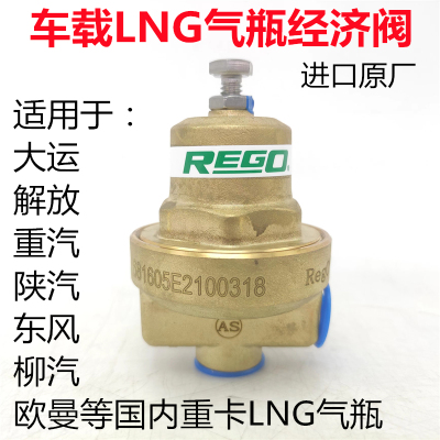 适用豪瀚N7G豪沃TX汕德卡德龙X3000新M3000解放大运LNG气瓶经济阀