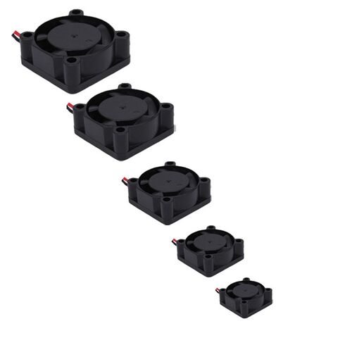 全新 2CM2.5CM3CM3.5CM 4CM/厘米 5V 12V 小风扇微型直流散热风扇