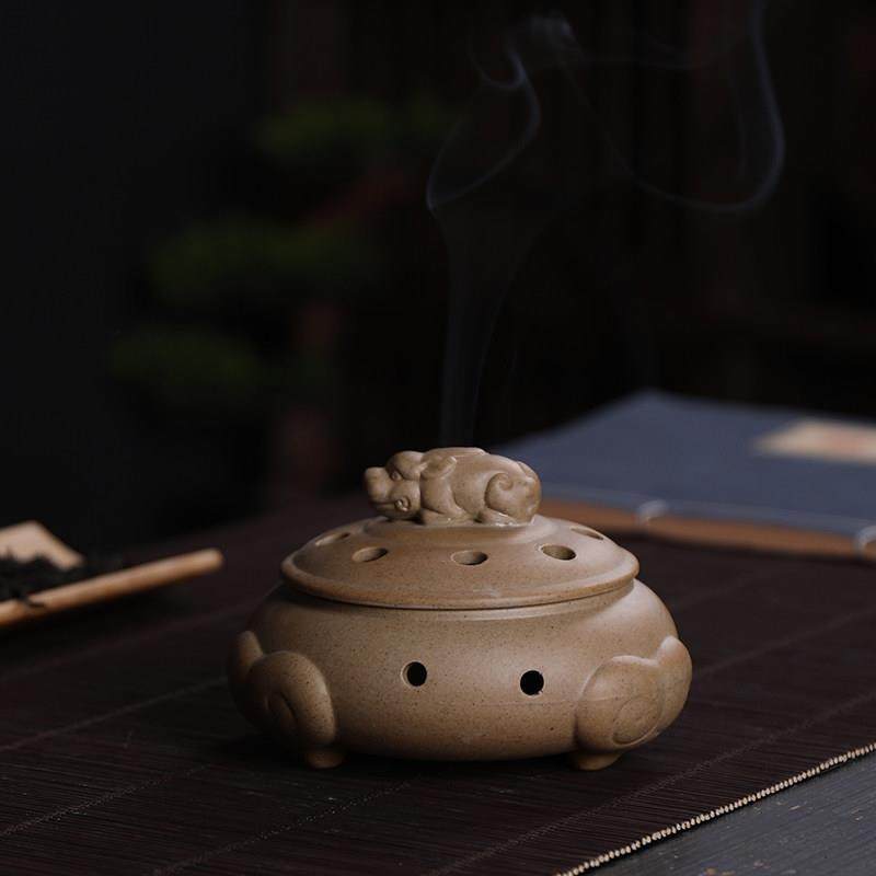 中式檀香炉茶道陶瓷复古创意盘香沉香炉琳琅彩家用香篆熏香炉摆件,3C数码配件,USB多功能数码宝,淘宝优惠券,粉丝福利购,淘宝优惠卷
