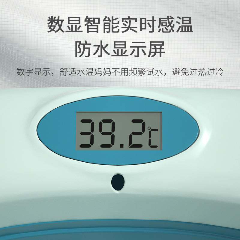 宝宝塑料洗澡盆新生儿加大婴幼儿沐浴桶儿童折叠浴盆初生儿可折叠