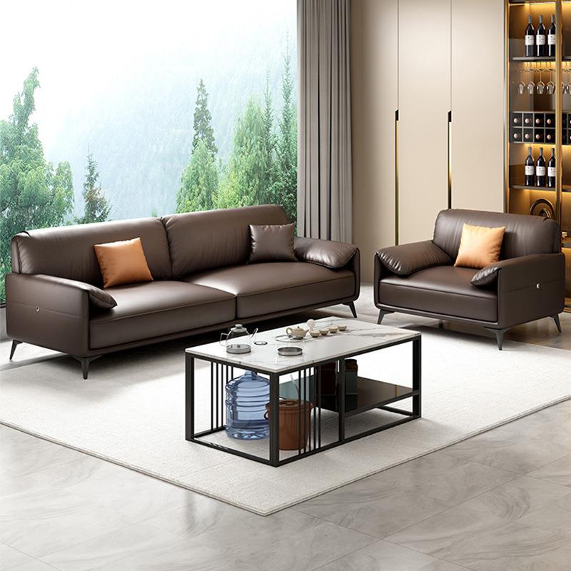 办公家发商务会客室接待老板现代简约具XH-SF12-茶体几茶台一式组