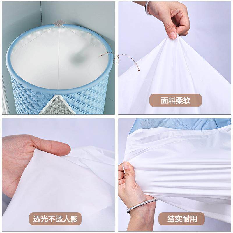 天特厚用浴帐防风帘冬洗澡家防寒夹棉保暖罩立浴罩式免挂蒸墙浴罩
