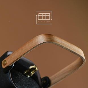 新具中式酒套装意提梁壶黑陶创清一斤装大号分酒器太湖石陶5982瓷