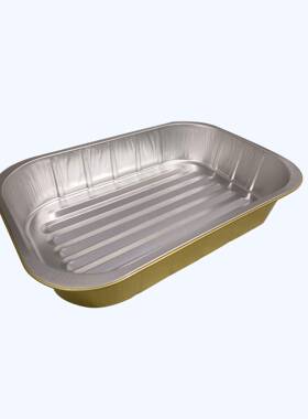 Fu330方-3500外室内加Fu330F-3厚方形烤鱼铝箔盒多种式热加密封牛