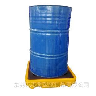 防液漏托盘 危化学品防泄漏四 两桶装防渗托盘 桶装漏体盛漏UZI平