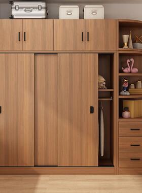 KBB柜新款2储025爆款板实木推拉门家用衣卧室衣柜加厚环保物柜经