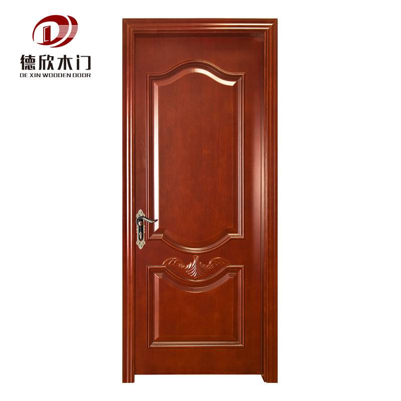 实木复合烤漆门厂家雕花工艺防盗门实木套装隔音房间卧室木门设计