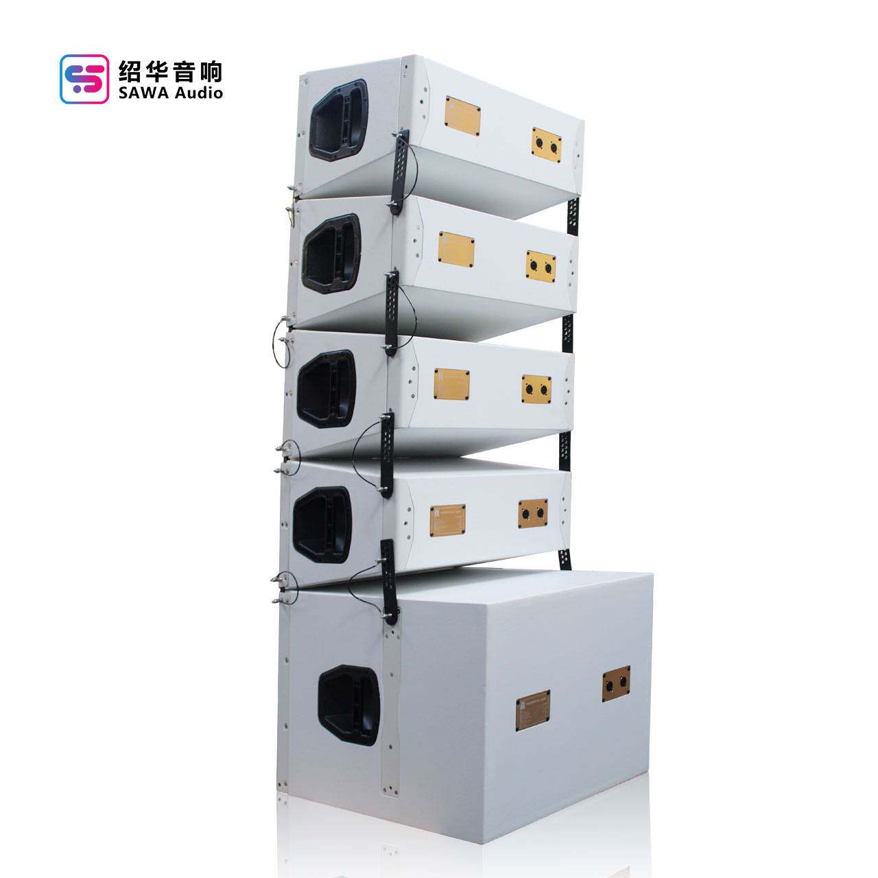 双10寸线阵演出音箱户外舞台演唱会酒吧ktv音响系统低音高音质