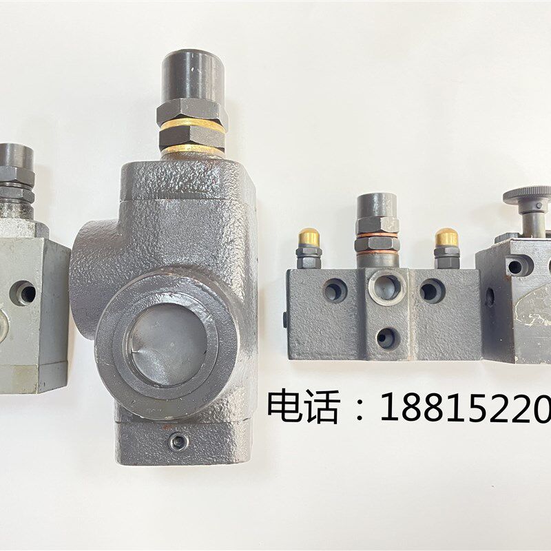 平面磨床杭州7130各种液压配件阀/溢流阀/分油器/背压阀/推入压座