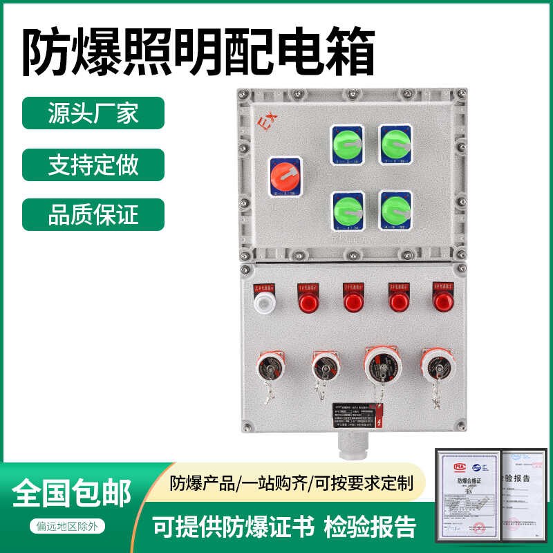 防爆插座检修箱配电动力照明控制配电控制柜电源仪表PLC变频定制