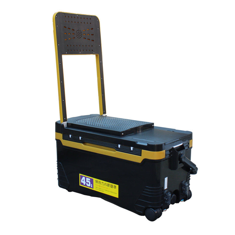 2020新款钓箱45升隐形大靠背四脚升降带隐藏拉杆狼途配件不议价