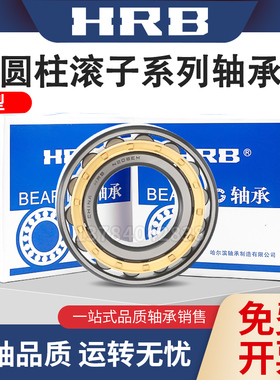 哈尔滨圆柱滚子HRB轴承NU NJ 312 313 314 315 316 317 318 319EM