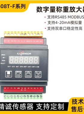 鑫精诚称重测力压力传感放大器控制仪表XJC-608T-F数字量变送器