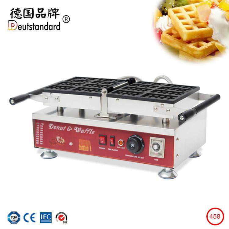 翻转8片方形华夫炉/华夫机/松饼机/格仔饼机/烤饼机/烤饼炉