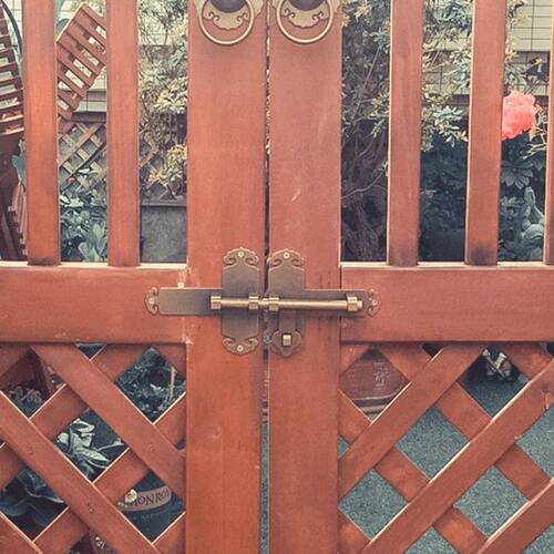 插销门闩门锁大门门栓加厚纯铜老式全铜仿古中式门扣农村双开门