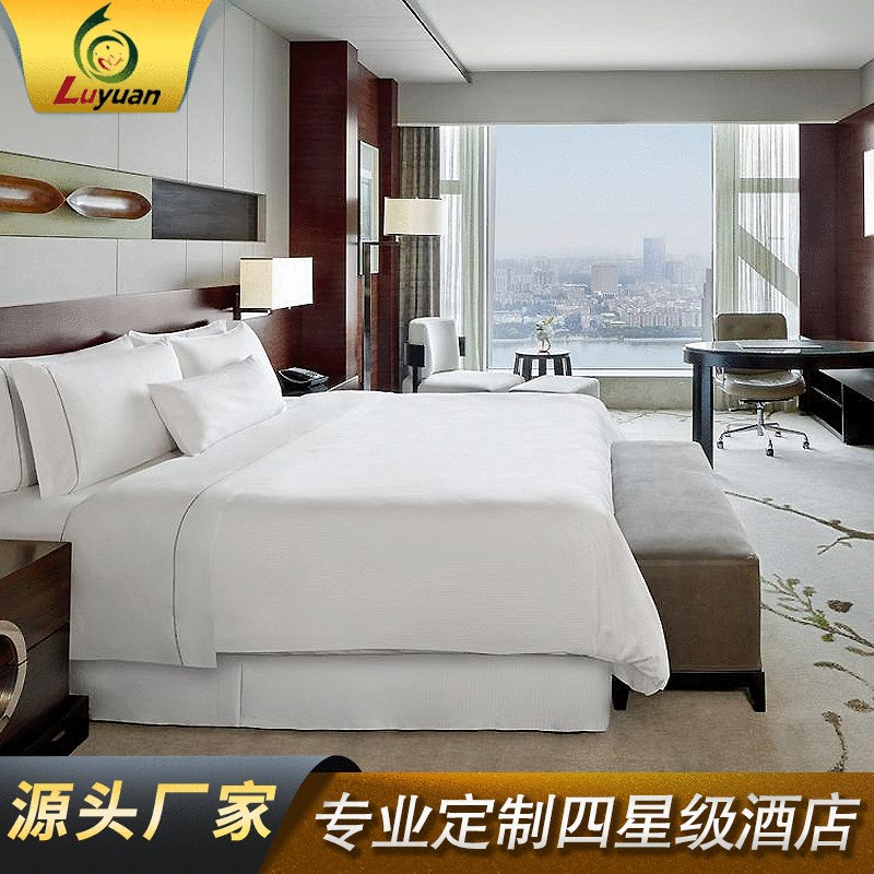 酒店现简约家具 酒店家具工程会所公寓家具客U房活动固装家具