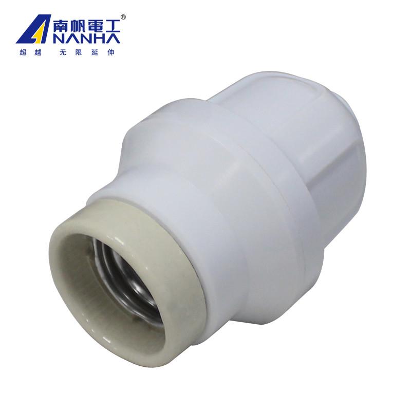 陶瓷灯头 耐高温陶瓷灯头 e27螺口 悬吊灯灯口 P灯头灯座 瓷口10