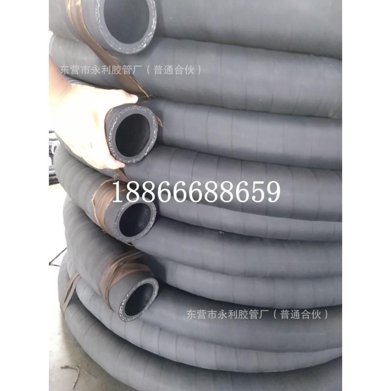 热销黑色输水橡胶管夹布耐油橡胶管耐磨喷砂T胶管空压机胶管
