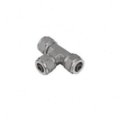 亚德客 ABE4 ABE6 ABE8 ABE10 ABE12 MM 锁母三通气管快插接头