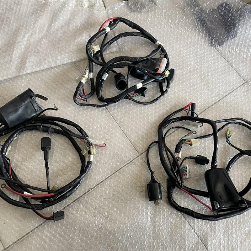 台湾原装光阳麦科特三冠王四冲程踏板车KDU-125CTC线路总成 全车