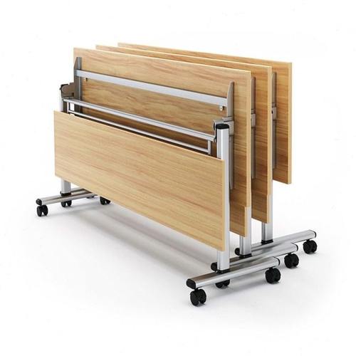 折叠会议桌培训会议桌椅组合活动拼接长条桌办公可移动桌子