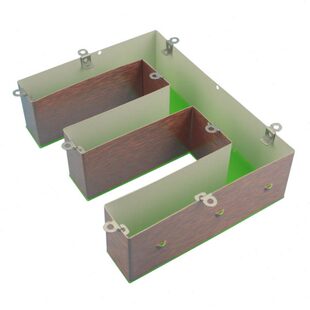 z型安装挂耳不锈钢平面发光字角码广告字牌铝无边字挂件安装配件