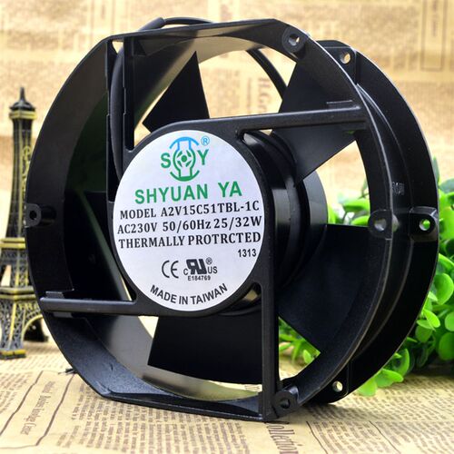 SHYUAN YA A2V15C51TBL-1C 17251/50 220V双滚珠变频器轴流风扇