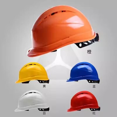 代尔塔102009 PP安全帽透气102009通风款石英工地安全帽防砸吸汗