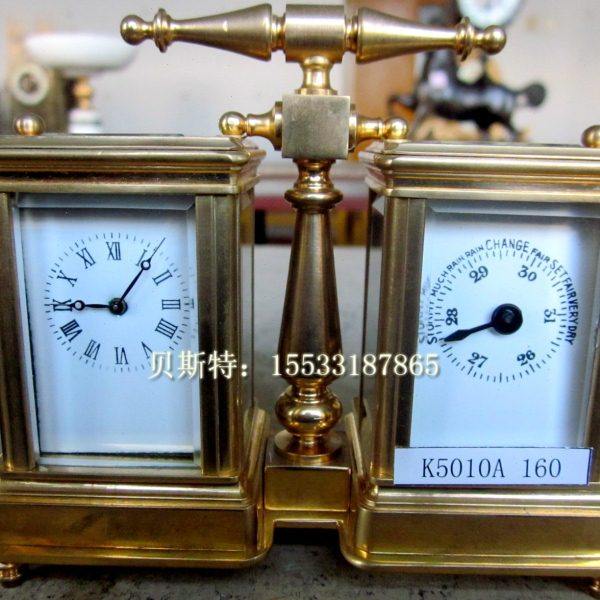 钟欧式西洋机械钟表|微型连体皮套钟)|家居装饰样板间|仿古董钟