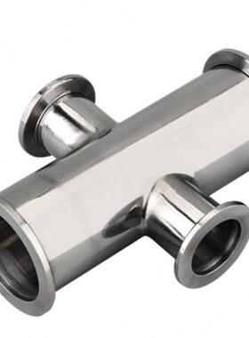 不锈钢快装真空法兰变径三通四通接头等径变径 KF16//25/40/50