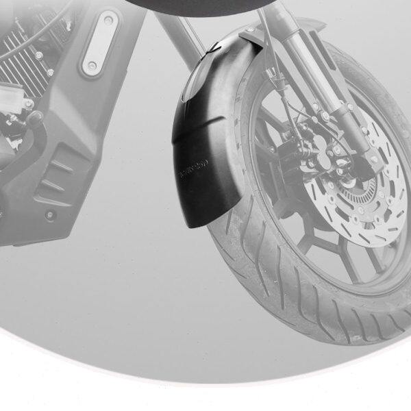 适用轻骑坦影250加长前后挡泥瓦盾QH250挡水板挡泥板溅射无需打孔