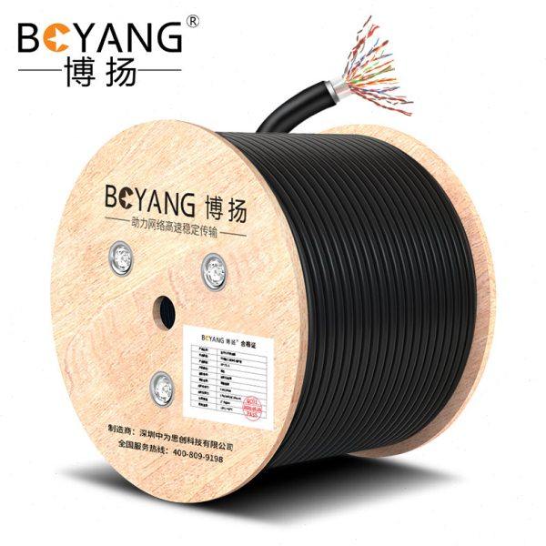 博扬 HYA25*2*0.5室外25对大对数电缆 10米 防水电话通信线缆Cat