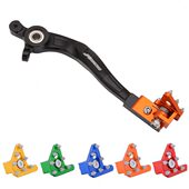 越野摩托改装 恒舰S5脚踏板克维斯K16卒玛K8后刹车制动臂刹车踏板