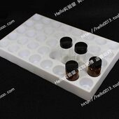 收纳盒 瓶外径27.5mm 60ml玻璃样品瓶架 顶空进样瓶架