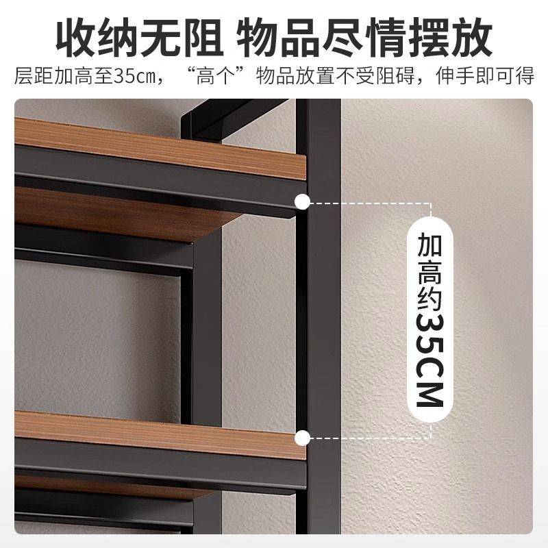 简易置物架落地多层收纳储物架商店货架子酒柜陈列展示架超市仓库
