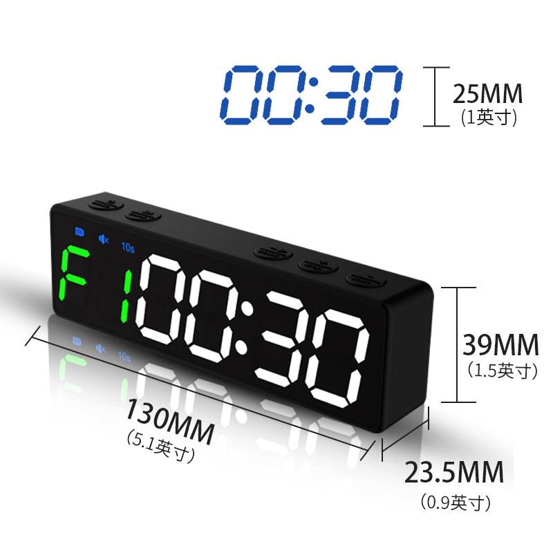 亚马逊热销CrossFit迷你Q20健身房计时器 TABATA定时器timer