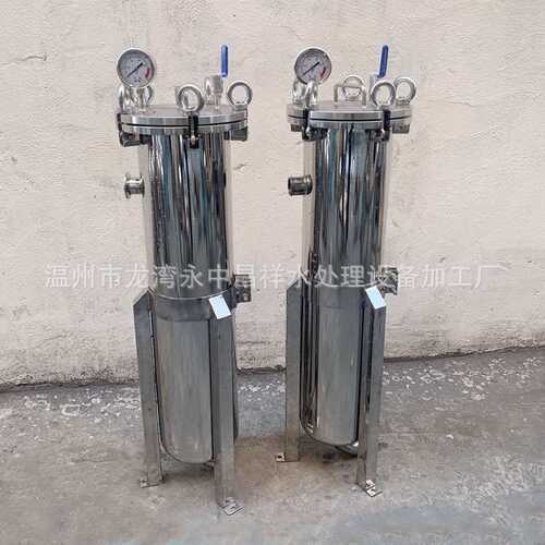 厂家直供平盖吊环不锈钢2号袋式过滤器胶水溶剂过滤器液体过滤器