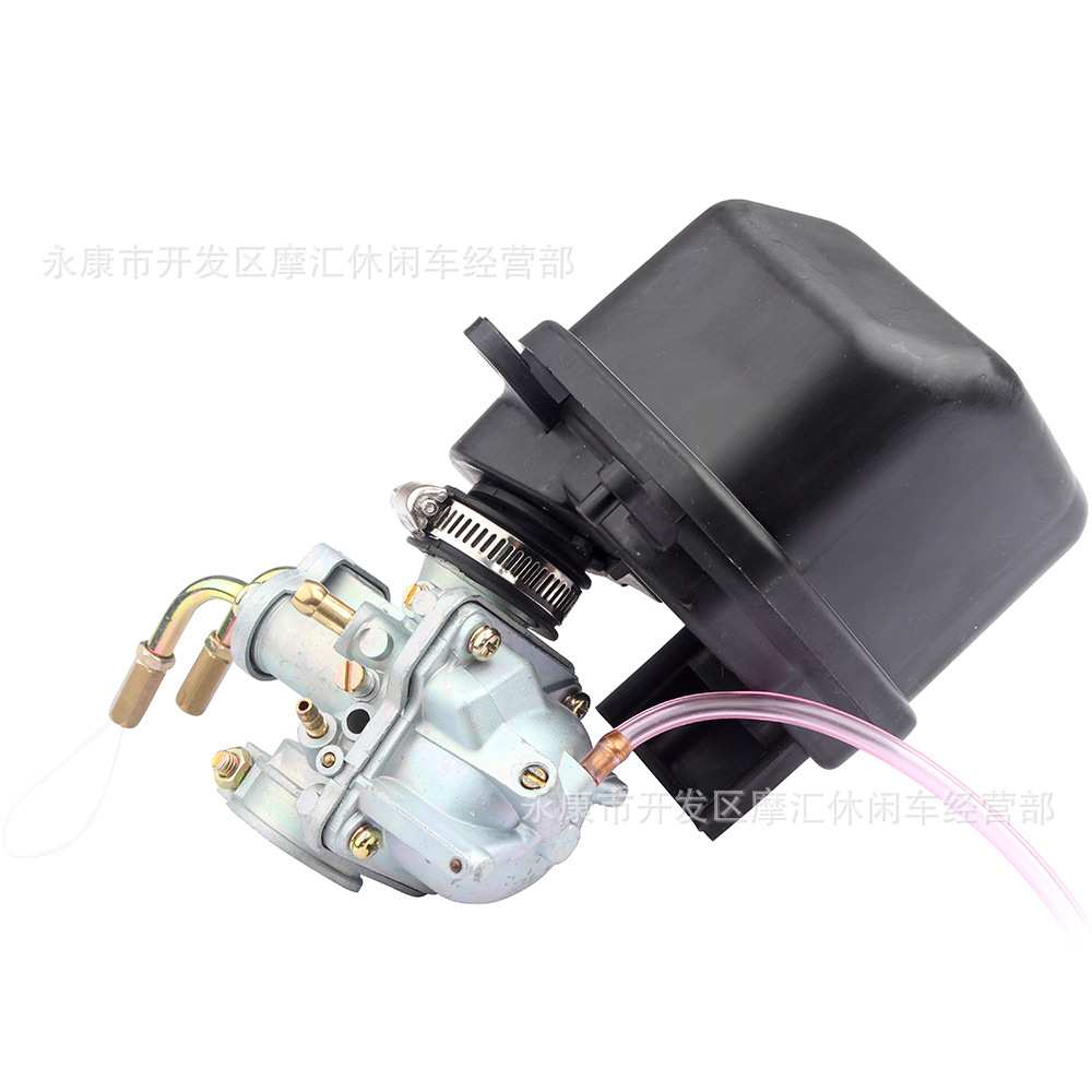 适用Yamaha PW50 QT 50 Yzinger Y-Zinger 1981-2023化油器空滤器