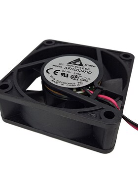 电器用台达原装正品直流风扇 AFB0624HD 24V机箱散热双滚珠风扇