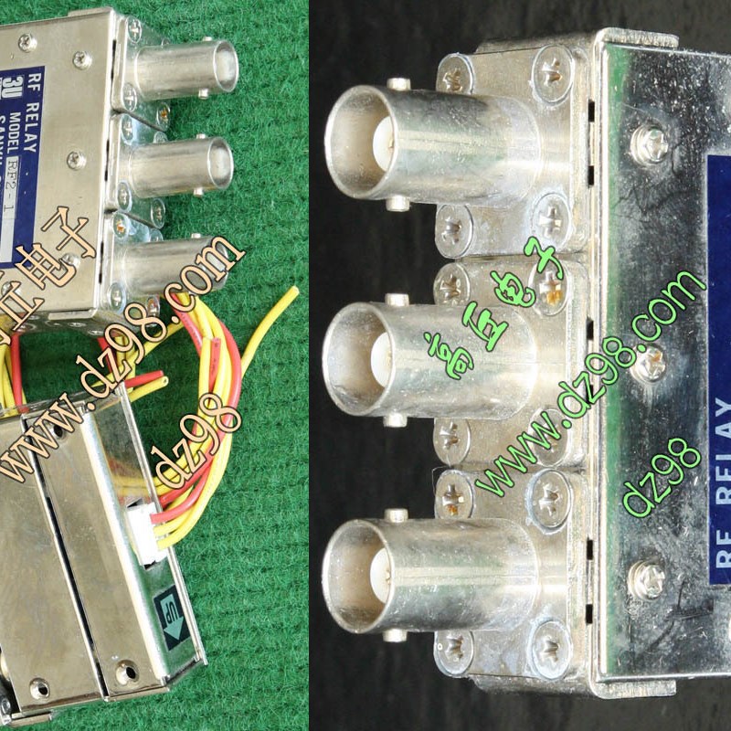 3U SANYU RF RELAY RF2-1 12V高频继电器 切换开关 进口二手品