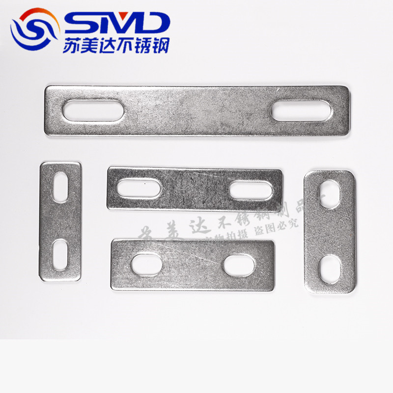 304不锈钢U型螺丝 U型卡 直角螺栓管卡 管箍 骑马卡挡片/挡板平垫