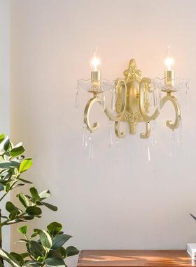 2025年新款简约现烛代客D厅水晶灯吊灯婚法式庆L875E蜡卧室餐厅壁