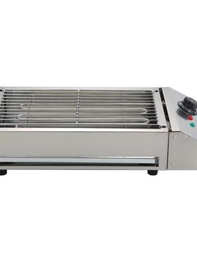 源头工厂不锈钢B家烧商用2800W电热533烤炉无烟B用Q烧烤架炉子