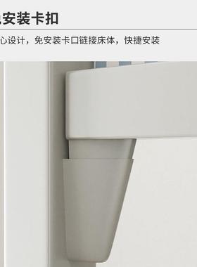 邮yx22655下铺铁包上架床员工宿舍高低铁床生双层架子床工地简易